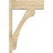 Ekena Millwork Legacy Block Rough Sawn Outlooker, Douglas Fir, 8"W x 24"D x 36"H OUT08X24X36LEC05RDF - alternate 3